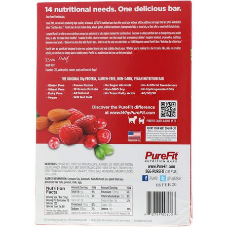 PureFit Bars Nutritional Bars - 營養棒