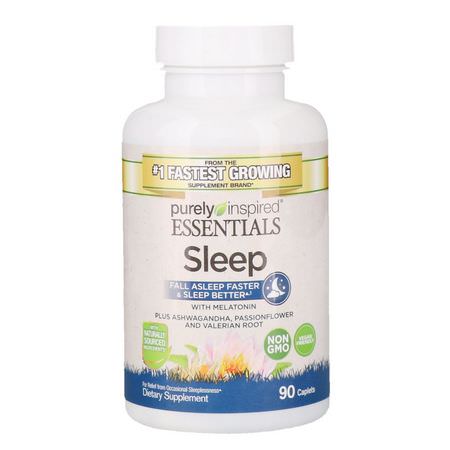 Purely Inspired Sports Supplements Sleep Formulas - 睡眠, 補品, 運動補品, 運動營養