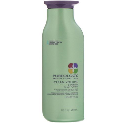 Pureology, Serious Colour Care, Clean Volume Shampoo, 8.5 fl oz (250 ml) Review