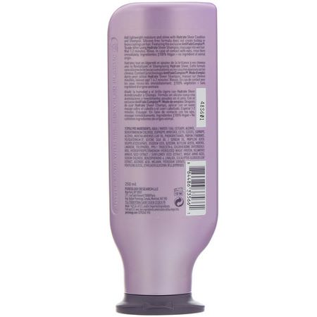 護髮素, 洗髮水: Pureology, Serious Colour Care, Hydrate Sheer Condition, 8.5 fl oz (250 ml)
