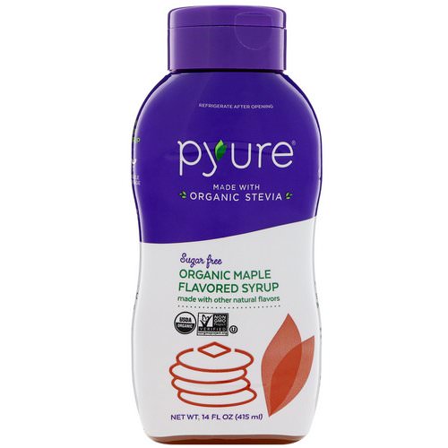 Pyure, Organic Sugar-Free Maple Flavored Syrup, 14 fl oz (415 ml) Review