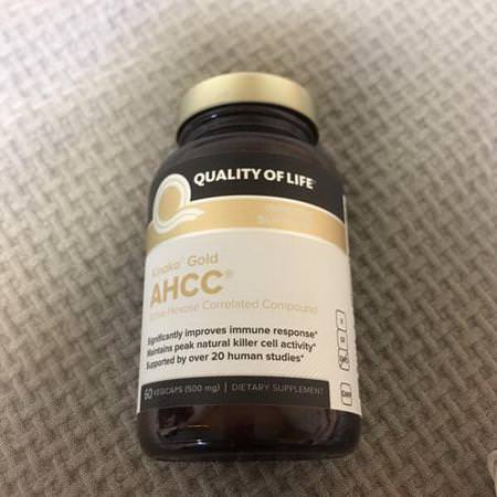 Quality of Life Labs AHCC - AHCC, 蘑菇, 補品