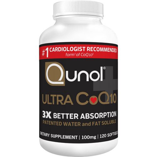 Qunol, Ultra CoQ10, 100 mg, 120 Softgels Review