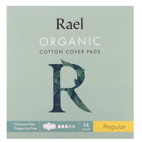 Rael, Organic Cotton Cover Pads, Regular, 14 Count Review
