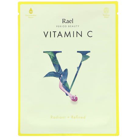 Rael Inc Treatment Masks Vitamin C Beauty - 維生素C, 治療面膜, 果皮, 面膜