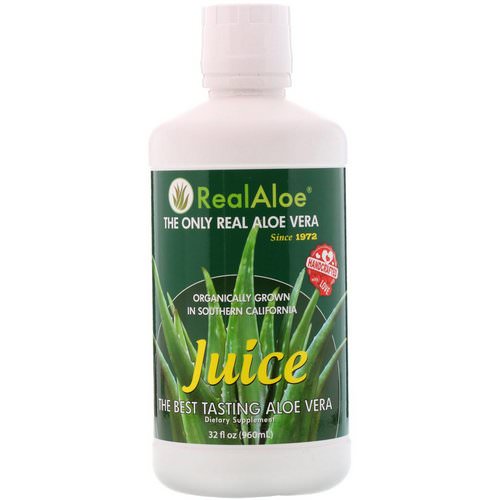 Real Aloe, Aloe Vera Juice, 32 fl oz (960 ml) Review