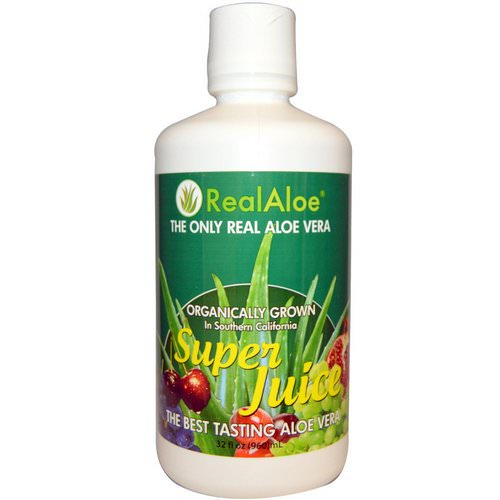 Real Aloe, Aloe Vera Super Juice, 32 fl oz (960 ml) Review