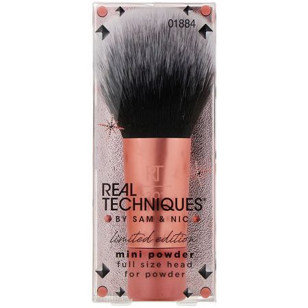 美容化妝刷: Real Techniques by Samantha Chapman, Limited Edition, Mini Powder Brush, 1 Brush