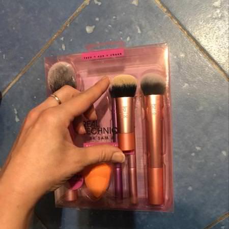 Real Techniques by Samantha Chapman, Mini Expert Face Brush, 1 Brush