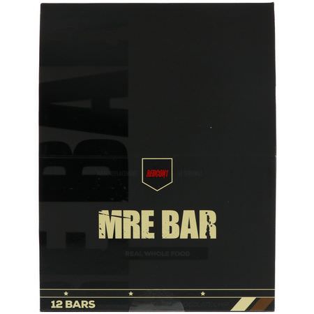 酒吧, 餐吧: Redcon1, MRE Bar, Oatmeal Chocolate Chip, 12 Bars, 2.36 oz (67 g) Each