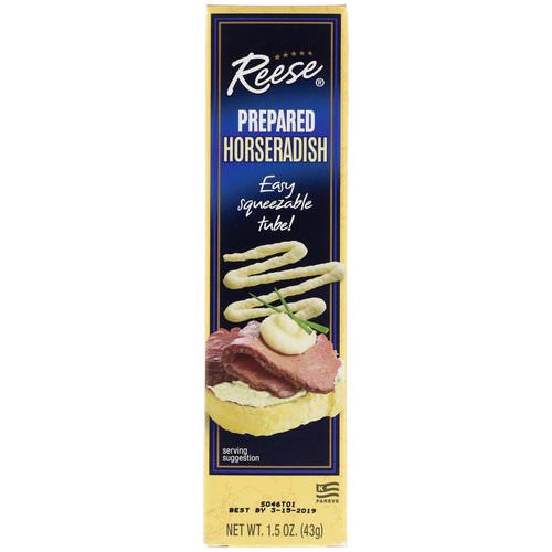 Reese, Prepared Horseradish, 1.5 oz (43 g) Review