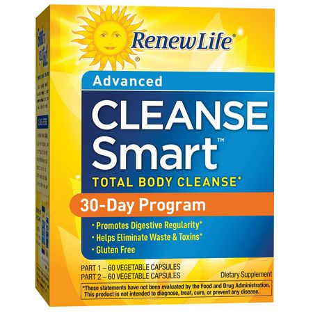 Renew Life Detox Cleanse - 清潔, 排毒, 補品