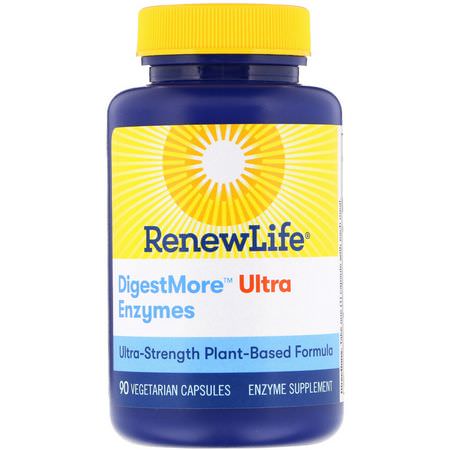 Renew Life Digestive Enzyme Formulas - 消化酶, 消化, 補品