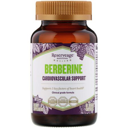 Reserveage Nutrition Berberine Barberry - 小ber小berry, 順勢療法