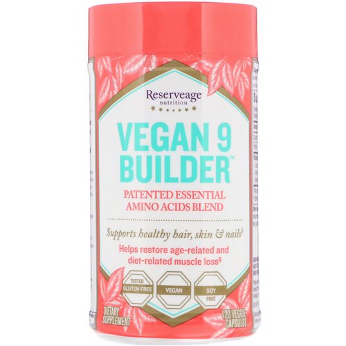 ReserveAge Nutrition, Vegan 9 Builder, 120 Veggie Capsules Review