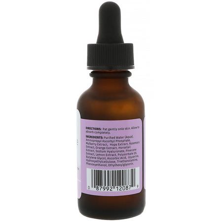 維生素C血清, 增白: Reviva Labs, Dual Source Vitamin C Serum, Anti Aging, 1 fl oz (29.5 ml)