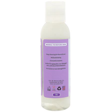 Reviva Labs Face Wash Cleansers - 清潔劑, 洗面奶, 磨砂膏, 色調