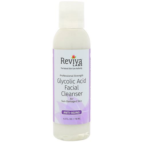 Reviva Labs, Glycolic Acid Facial Cleanser, 4 fl oz (118 ml) Review