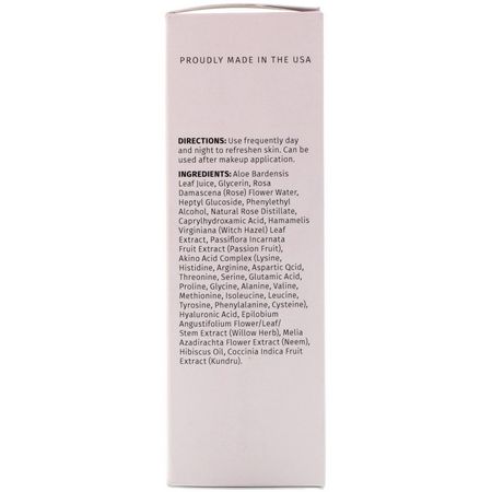 面霜, 面霜: Reviva Labs, Rose Hibiscus Hydrating Facial Mist, 4 fl oz (118 ml)
