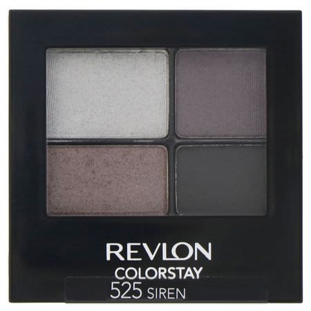 眼影, 眼睛: Revlon, Colorstay, 16-Hour Eye Shadow, 525 Siren, .16 oz (4.8 g)