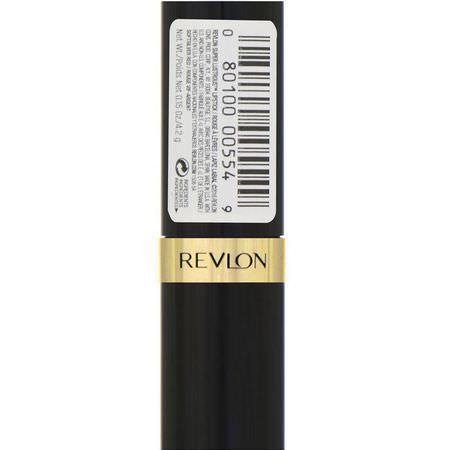 唇膏, 嘴唇: Revlon, Super Lustrous, Lipstick, 425 Softsilver Red, 0.15 oz (4.2 g)