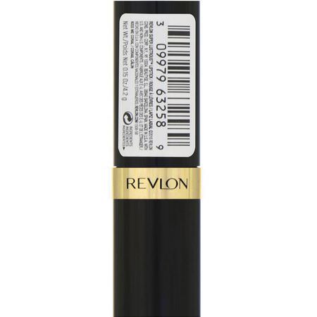 唇膏, 嘴唇: Revlon, Super Lustrous, Lipstick, 750 Kiss Me Coral, 0.15 oz (4.2 g)