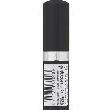 唇膏, 嘴唇: Rimmel London, Lasting Finish Lipstick, 066 Heather Shimmer, .14 oz (4 g)