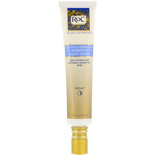 RoC, Retinol Correxion, Sensitive Night Cream, 1.0 fl oz (30 ml) Review