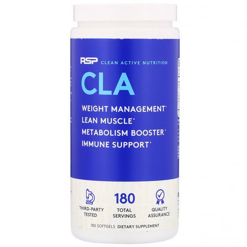 RSP Nutrition, CLA, 180 Softgels Review