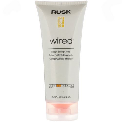 Rusk, Wired, Flexible Styling Creme, 6 oz (150 g) Review