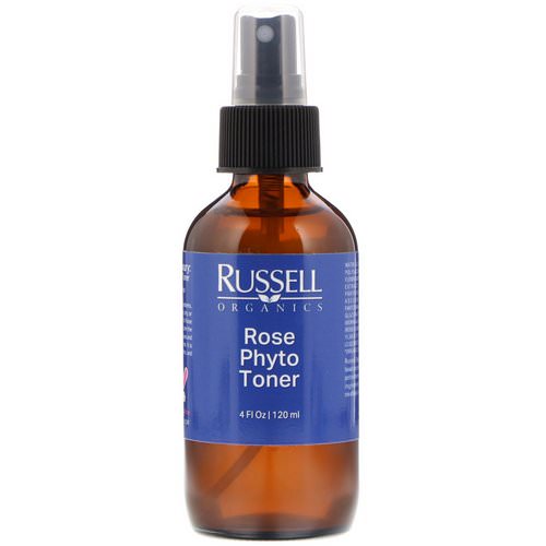 Russell Organics, Rose Phyto Toner, 4 fl oz (120 ml) Review