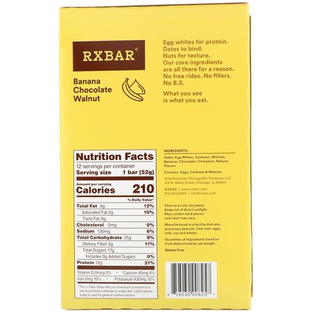 RXBAR Plant Based Protein Bars - 基於植物的蛋白質棒, 蛋白質棒, 核仁巧克力餅, 餅乾