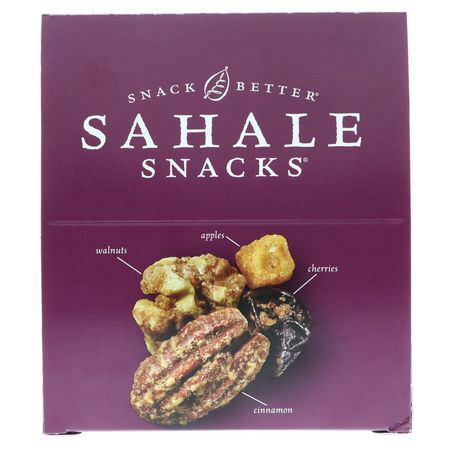 足跡混合, 混合堅果: Sahale Snacks, Glazed Mix, Maple Pecans, 9 Packs, 1.5 oz (42.5 g) Each