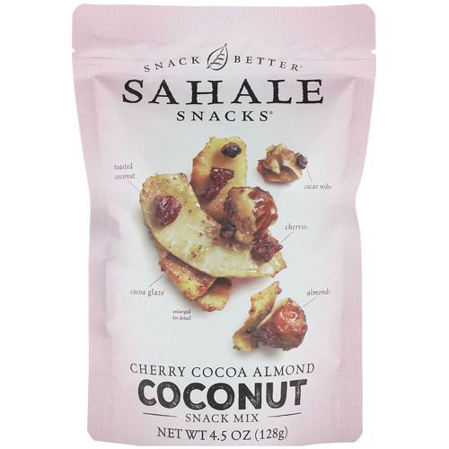 Sahale Snacks, Snack Mix, Cherry Cocoa Almond Coconut, 4.5 oz (128 g) Review