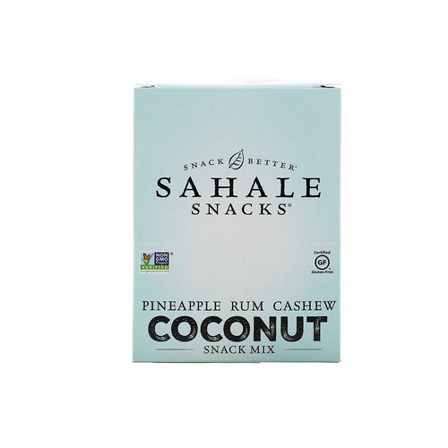 Sahale Snacks, Snack Mix, Pineapple Rum Cashew Coconut, 7 Packs, 1.5 oz (42.5 g) Each Review