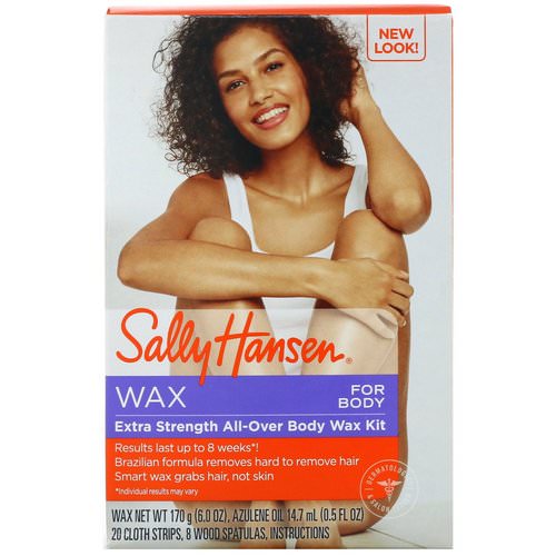 Sally Hansen, Extra Strength All-Over Body Wax Hair Kit, 1 Kit Review