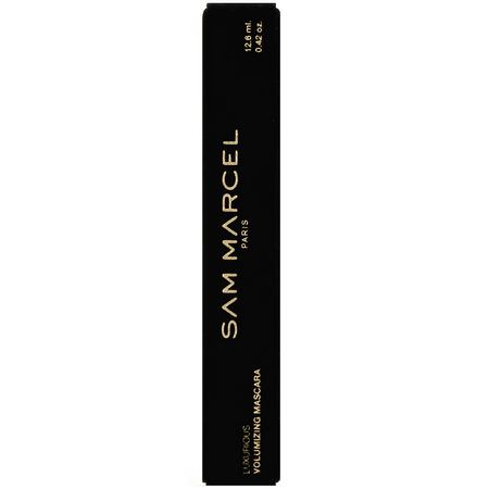 睫毛膏, 眼睛: Sam Marcel, Luxurious Volumizing Mascara, 0.42 oz (12.6 ml)