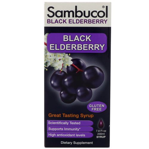Sambucol, Black Elderberry Syrup, Original Formula, 7.8 fl oz (230 ml) Review