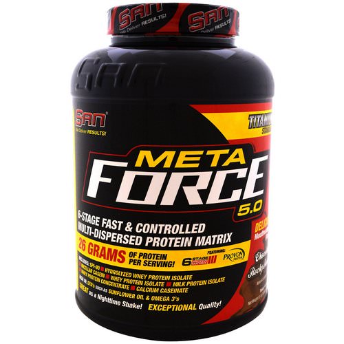 SAN Nutrition, Metaforce 5.0, Chocolate Rocky Road, 5.06 lb (2297 g) Review