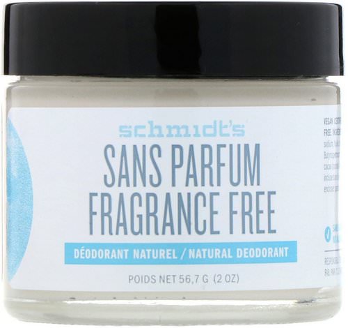 Schmidt's Naturals, Natural Deodorant, Fragrance-Free, 2 oz (56.7 g) Review