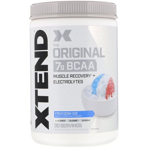 Scivation, Xtend, The Original 7G BCAA, Freedom Ice, 14.8 oz (420 g) Review