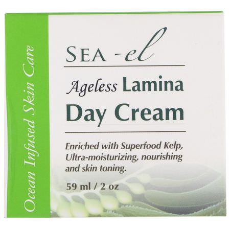 日間保濕霜, 面霜: Sea el, Ageless Lamina Day Cream, 2 oz (59 ml)