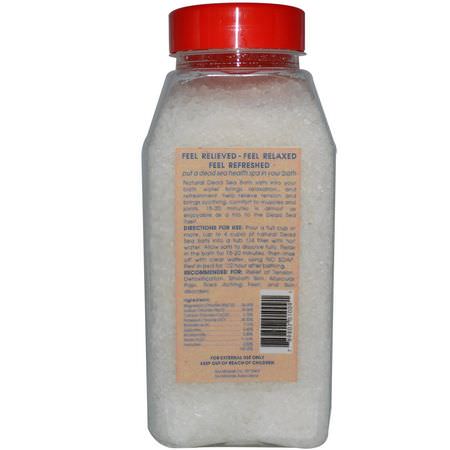 礦物質浴, 油: Sea Minerals, Mineral Bath Salt, 2 lbs (906 g)