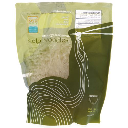 Sea Tangle Noodle Company, Kelp Noodles, 12 oz (340 g) Review
