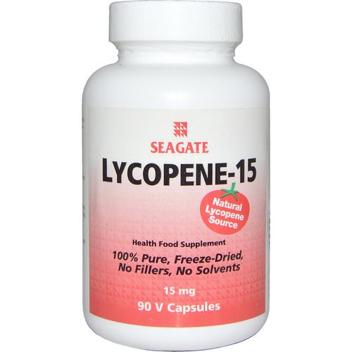 Seagate, Lycopene-15, 15 mg, 90 Vcaps Review