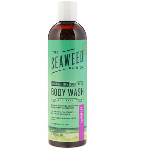 The Seaweed Bath Co, Hydrating Soothing Body Wash, Lavender, 12 fl oz (354 ml) Review