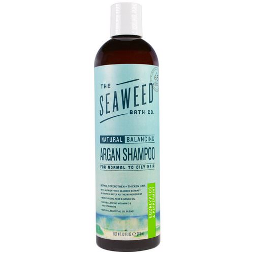 The Seaweed Bath Co, Natural Balancing Argan Shampoo, Eucalyptus & Peppermint, 12 fl oz (360 ml) Review