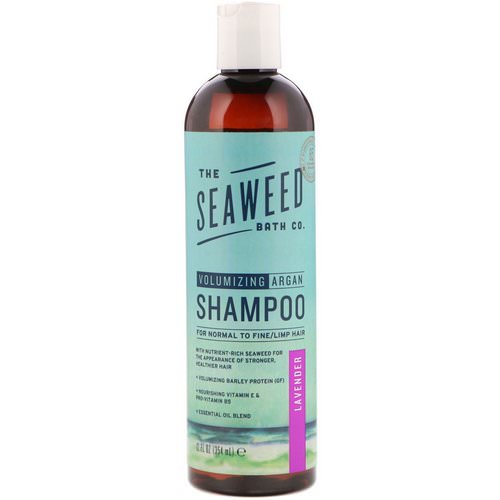 The Seaweed Bath Co, Volumizing Argan Shampoo, Lavender, 12 fl oz (354 ml) Review
