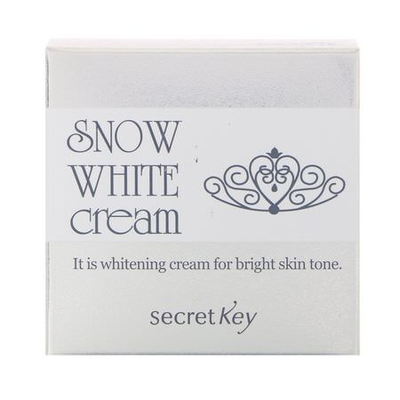 血清, K美容護理: Secret Key, Snow White Cream, Whitening Cream, 50 g