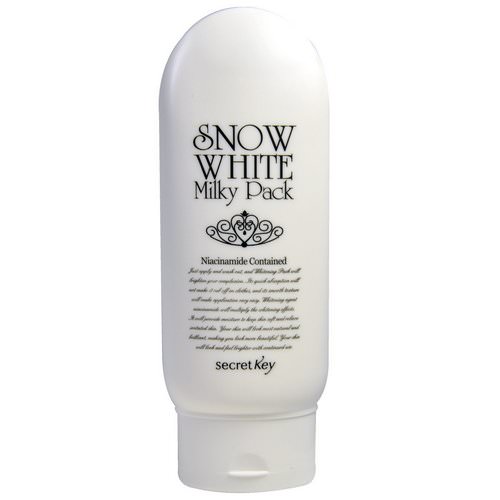 Secret Key, Snow White Milky Pack, Whitening Cream, 200 g Review
